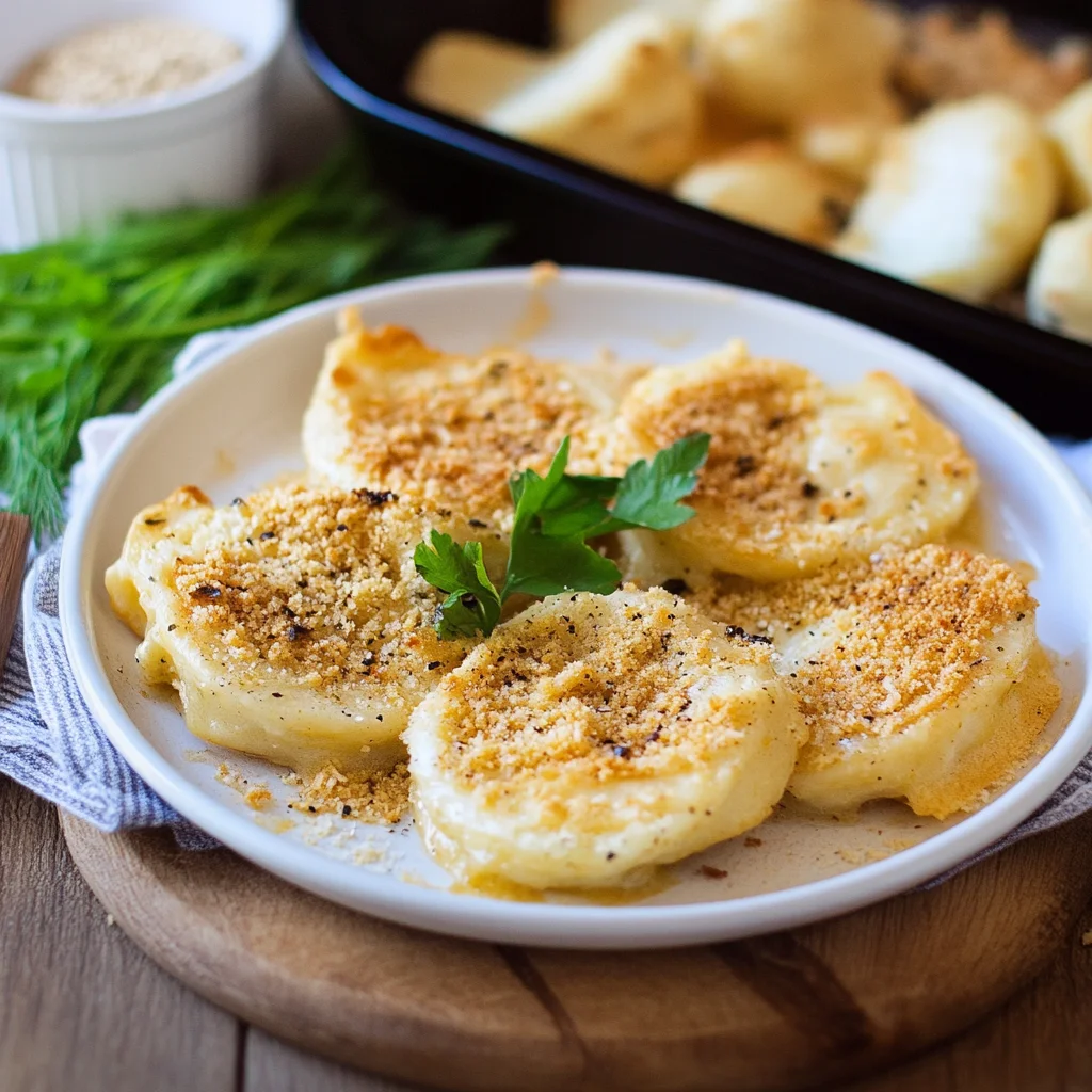 Finocchi gratinati