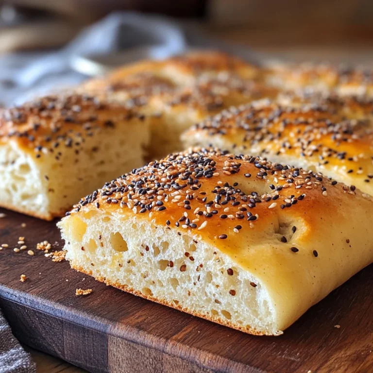 Focaccia morbida senza impasto