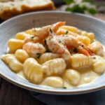 Gnocchi alla crema di scampi