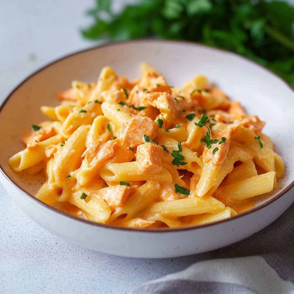 Pasta al salmone