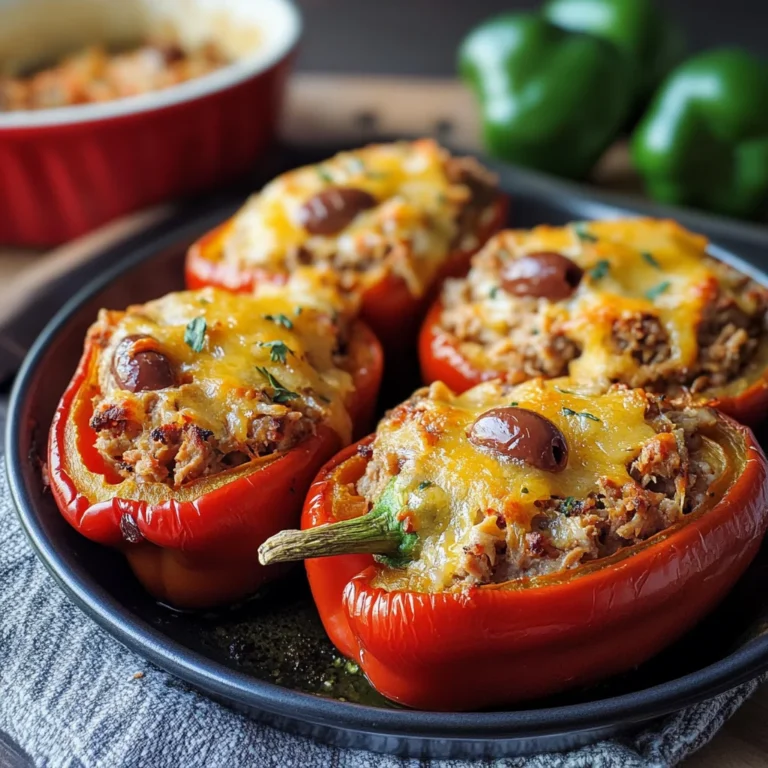 Peperoni ripieni di tonno