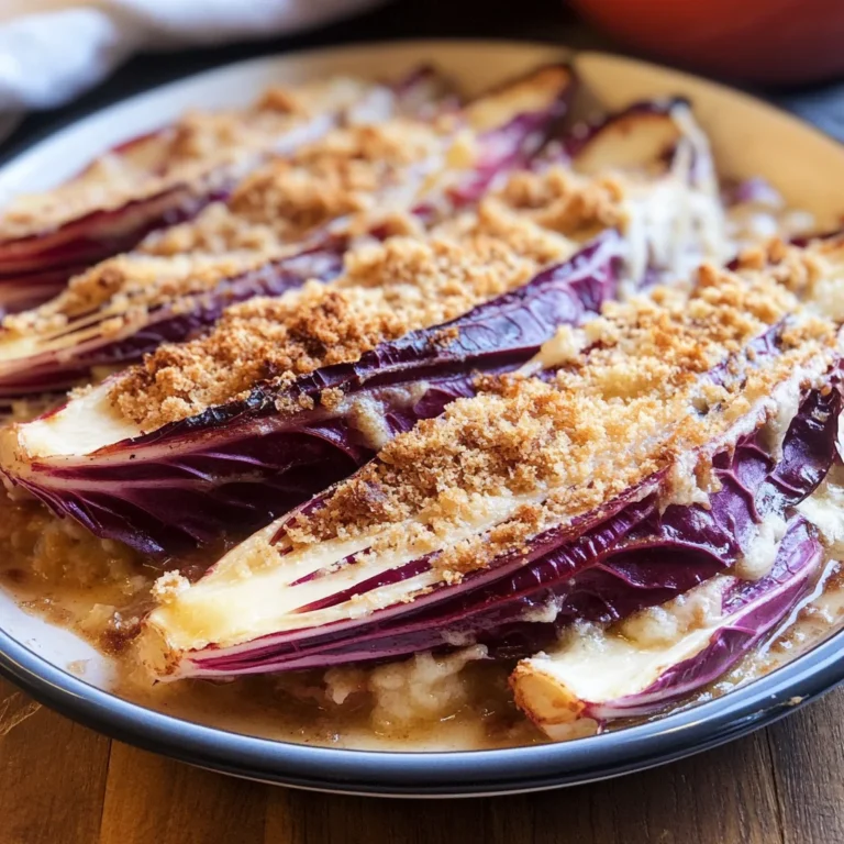 Radicchio gratinato