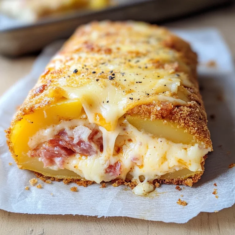 Rotolo di patate salame e formaggio