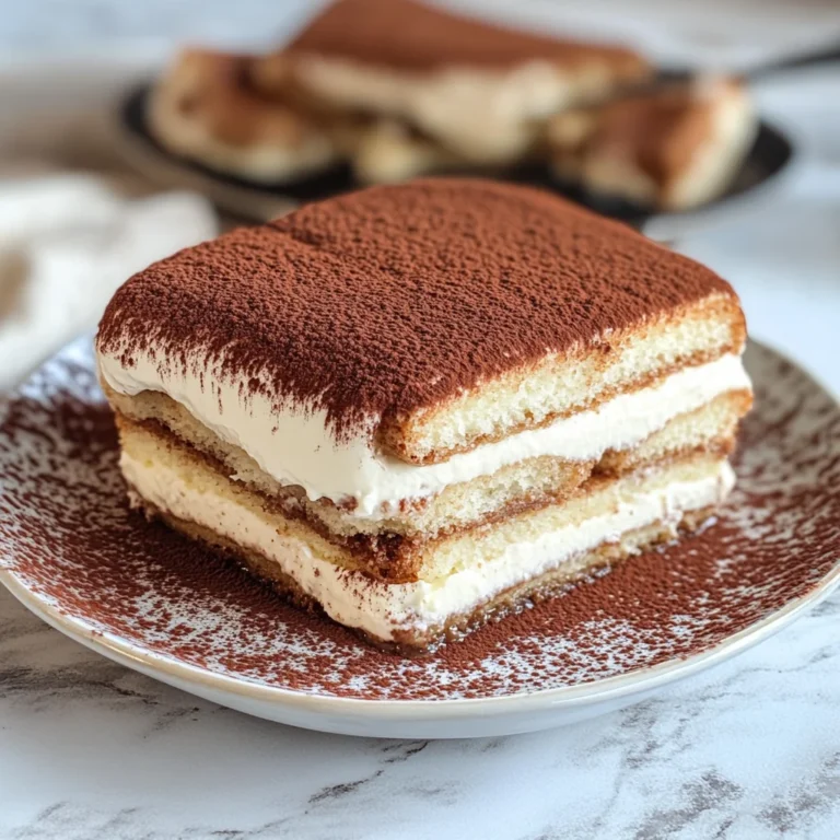 Tiramisù con uova pastorizzate