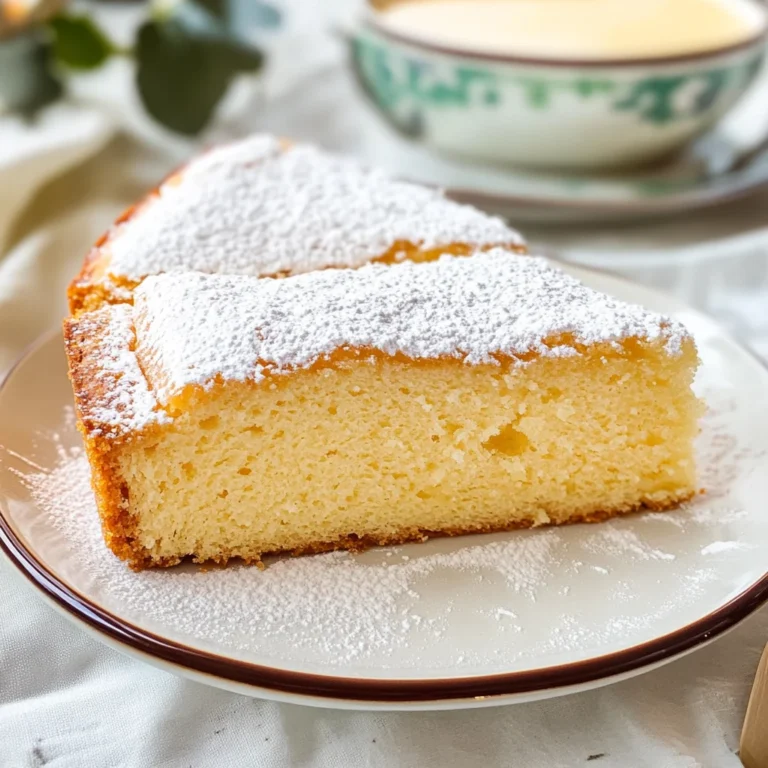 Torta al latte caldo
