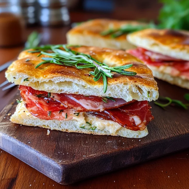 Focaccia farcita