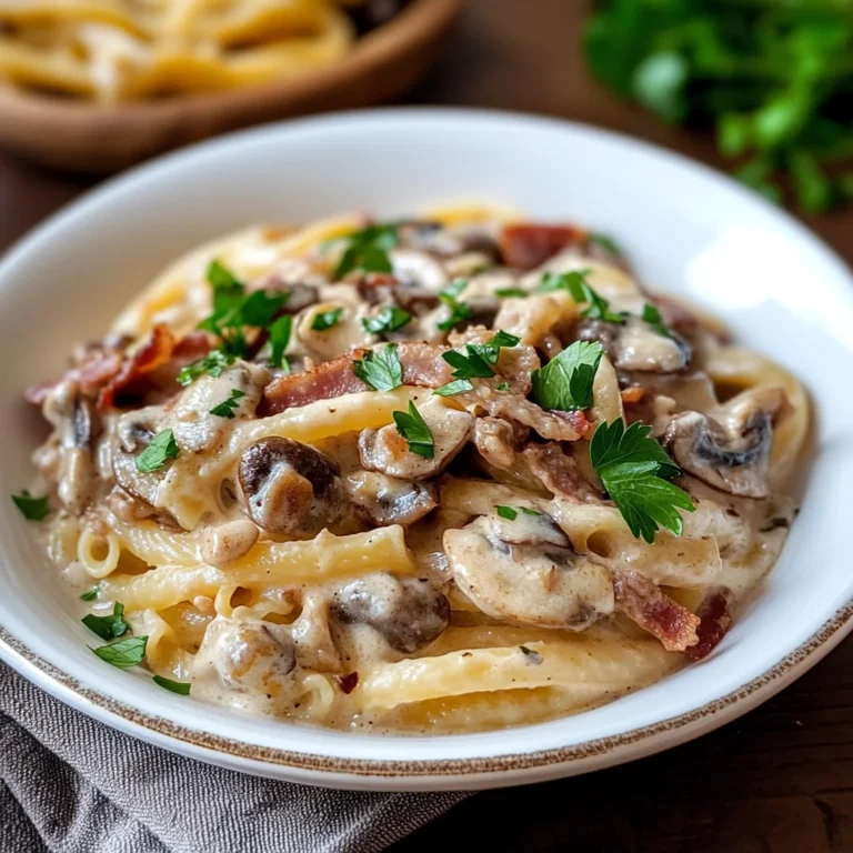Pasta alla boscaiola