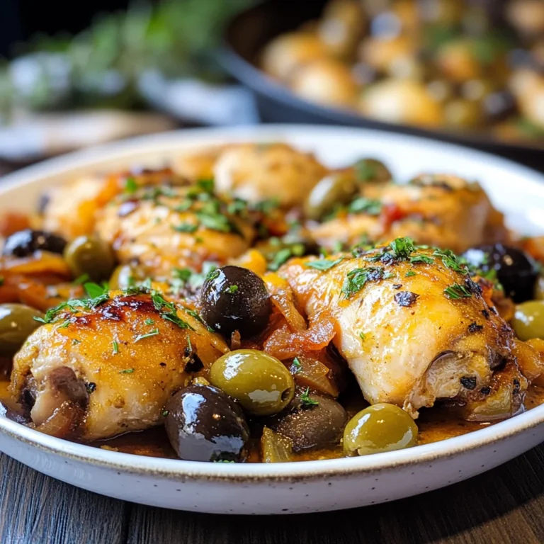 Pollo alle olive